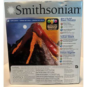 Giant Volcano, Glow in the Dark‎ Smithsonian Science Craft, Homeschool STEM